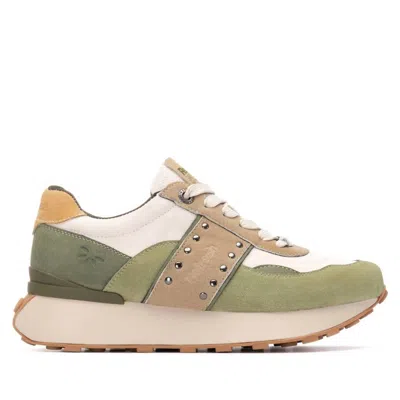 Xti Women's Refresh 173064 Sneakers In Beige In Green