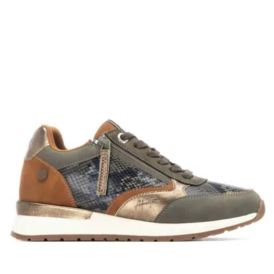 Xti Women's Refresh 173177 Sneakers In Kakhi In Multi