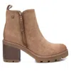 Xti Women's Refresh Booties In Taupe In Brown