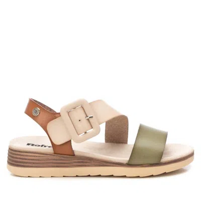 Xti Women's Refresh Buckle Sandals In Ice In Blue