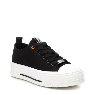 Xti Women's Refresh Elevated Lace Sneakers In Black