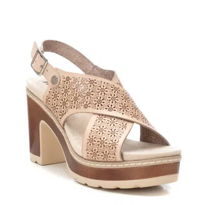 Xti Women's Refresh Heeled Sandals In Beige