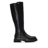 Xti Women's Round Toe 144419 Boots In Black In Black