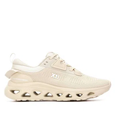 Xti Women's Round Toe 144543 Sneakers In Beige In Animal Print