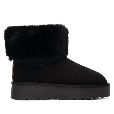 Xti Women's Round Toe 144719 Booties In Black
