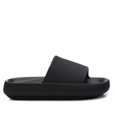 Xti Women's Rubber Flat Sandals By  In Black