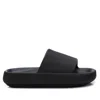 Xti Women's Rubber Flat Sandals In Black In Black