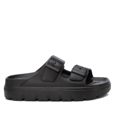 Xti Women's Rubber Flat Sandals By  In Black