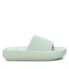 Xti Women's Rubber Flat Sandals In Aqua In Blue