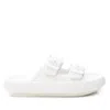 Xti Women's Rubber Flat Sandals In White In White