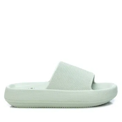Xti Women's Rubber Flat Sandals In Aqua In Blue