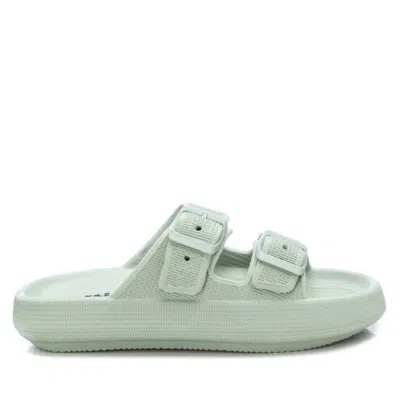 Xti Women's Rubber Flat Sandals In Aqua In Blue
