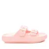 Xti Women's Rubber Flat Sandals In Pink In Pink