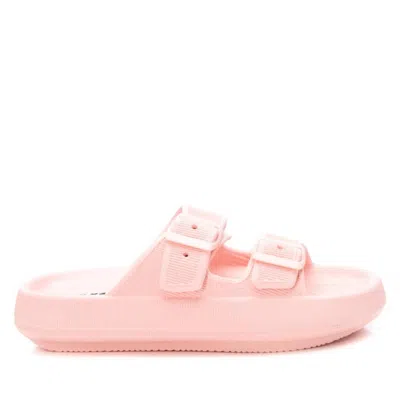 Xti Women's Rubber Flat Sandals In Pink