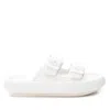 Xti Women's Rubber Flat Sandals In White In White