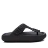 Shop Xti Women's Rubber Flip Flops Sandals By _ In Black