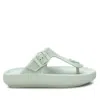 Xti Women's Rubber Flip Flops Sandals In Turquoise/aqua In Multi