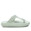 Xti Women's Rubber Flip Flops Sandals In Turquoise/aqua In Multi