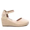 Xti Women's Wedge Sandals In Beige In Beige