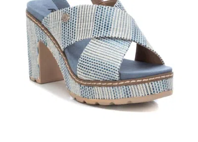 Xti Women's Sandals In Jeans In Blue