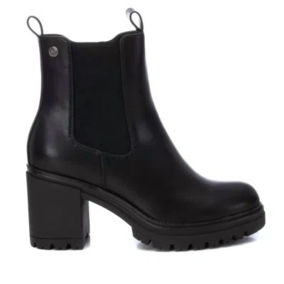 Xti Women's Side Zipper Booties In Black