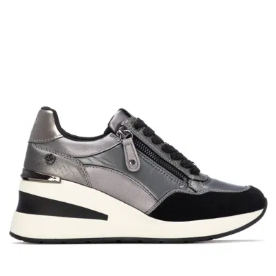 Xti Women's Side Zipper Wedge Sneakers By  In Multi