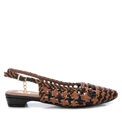 Xti Women's Braided Flats In Camel In Brown