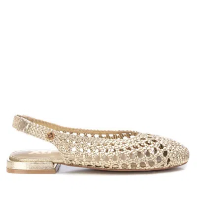 Xti Women's Slingback Flats In Gold