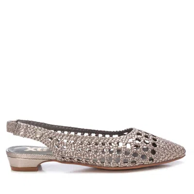 Xti Women's Slingback Flats In Silver