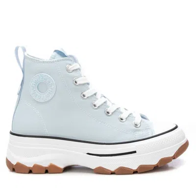 Xti Women's Sneaker Booties In Jeans In Grey