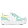 Xti Women's Trainer Sneakers In Aqua In Blue