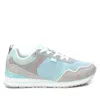 Xti Women's Sneakers In Aqua With Grey Accent In Blue