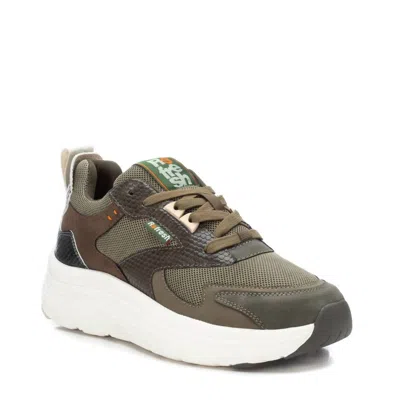Xti Women's Sneakers In Khaki In Green