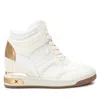 Xti Women's Sporty Booties In Ice In White