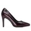 Xti Women's Stiletto Heel 144725 Sandals In Burgundy In Brown