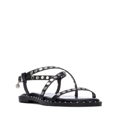 Xti Women's Studded Strappy Sandals In Black