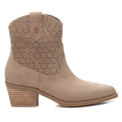 Xti Women's Suede Ankle Booties By  In Animal Print