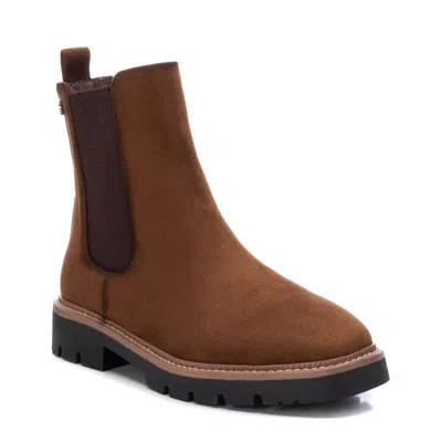 Xti Women's Suede Ankle Booties By  In Brown