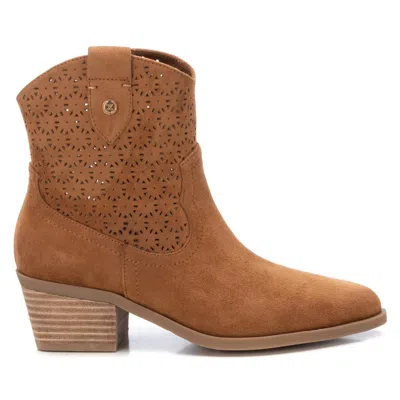 Xti Women's Suede Ankle Booties By  In Brown