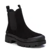Xti Women's Suede Ankle Booties In Black In Black