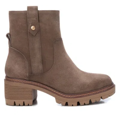 Xti Women's Suede Booties Carmela By  In Grey