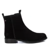 Xti Women's Suede Booties Carmela Collection By  In Black