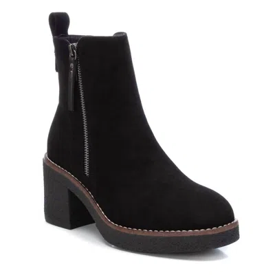 Xti Women's Suede Booties In Black