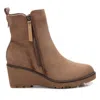 Xti Women's Suede Booties In Taupe In Grey