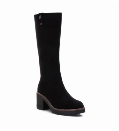 Xti Women's Suede Boots In Black