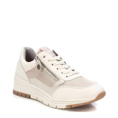 Xti Women's Suede Casual Sneakers By  In Beige