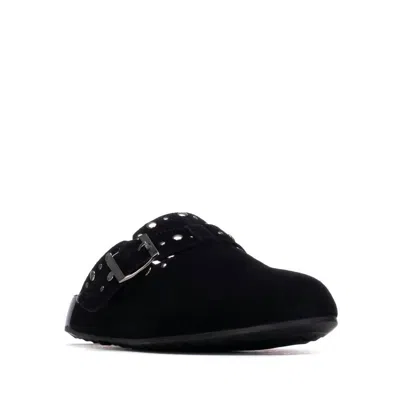 Xti Women's Suede Clogs In Black