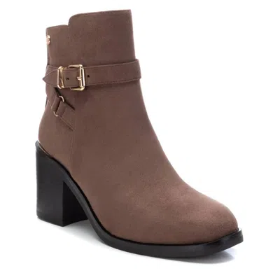 Xti Women's Suede Dress Booties By  In Grey