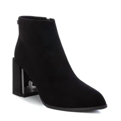 Xti Women's Suede Dress Booties In Black