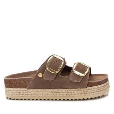 Xti Women's Suede Flat Sandals By  In Grey